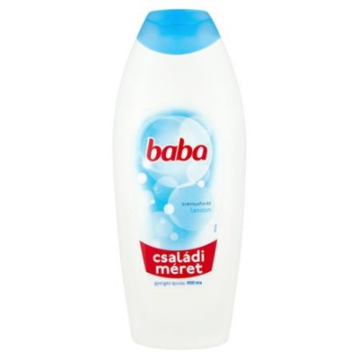 Tusfürdő, 750 ml, BABA, lanolinos